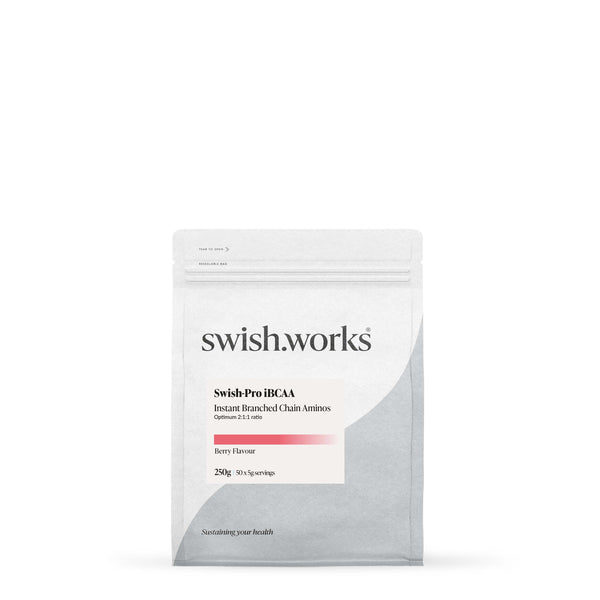 Swish-Pro iBCAAs 250g Natural Berry pouch