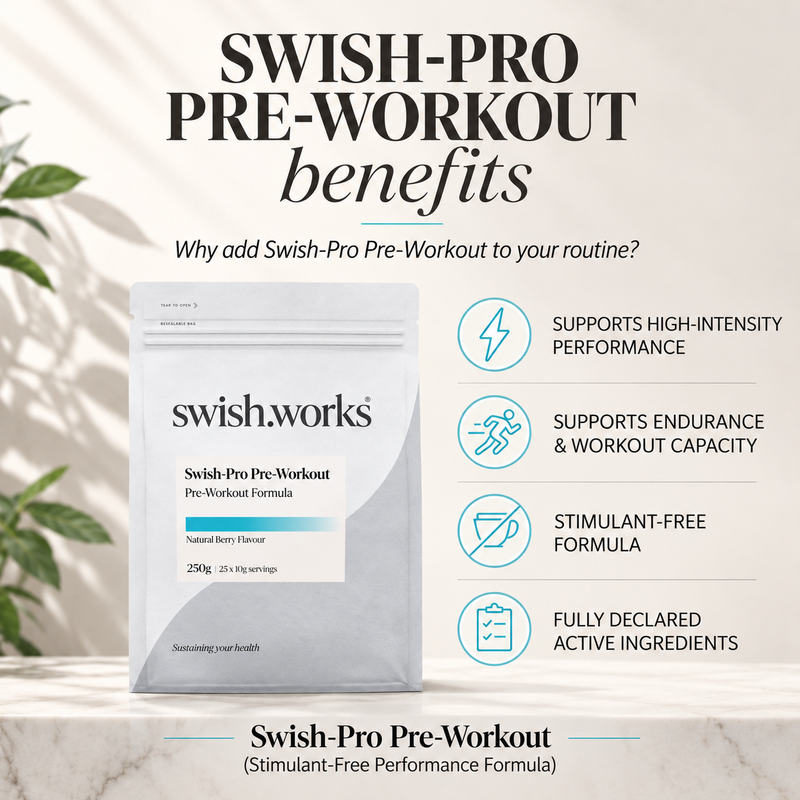 Swish-Pro Pre-Workout benefits
