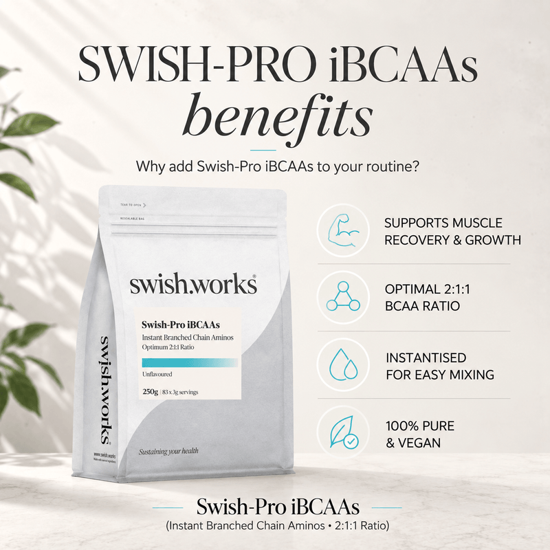 Swish-Pro iBCAAs benefits