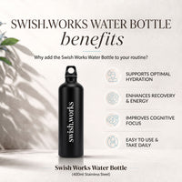 Swish Works 400ml Water Bottle benefits