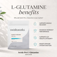 Swish-Pro L-Glutamine benefits