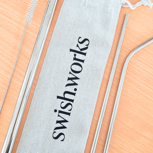 Stainless Steel Metal Straw Set